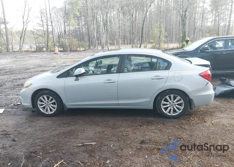 2012 Honda Civic Ex из США, поврежденный, VIN 2HGFB2F87CH546079